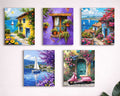 Set of 5 Premium Wall Art Photo Tiles – Modern Home Decor Sets